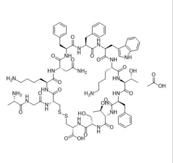 Somatostatin Acetate Peptide API Raw powders