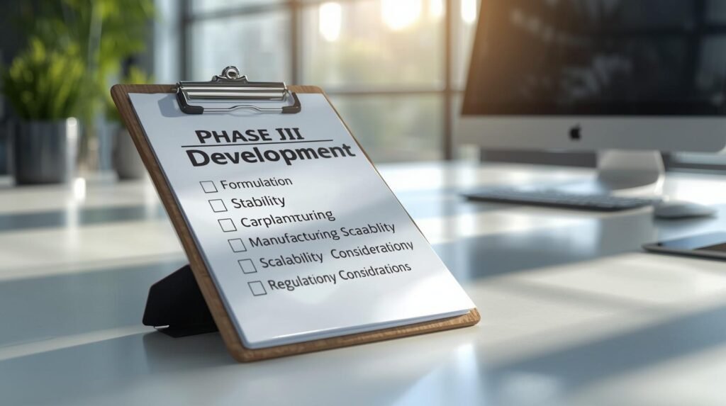 clinical trials Phase III development peptide therapeutics