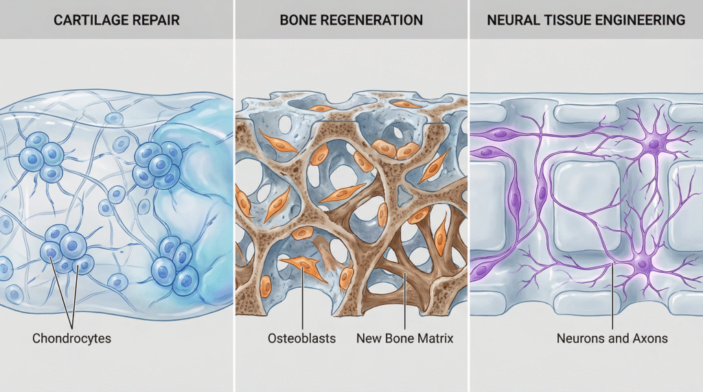 peptide hydrogel scaffold