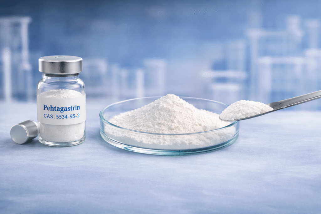 Pehtagastrin peptide API powder