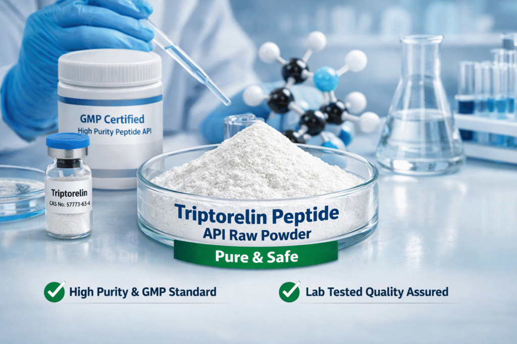 Triptorelin Peptide API Raw Powder