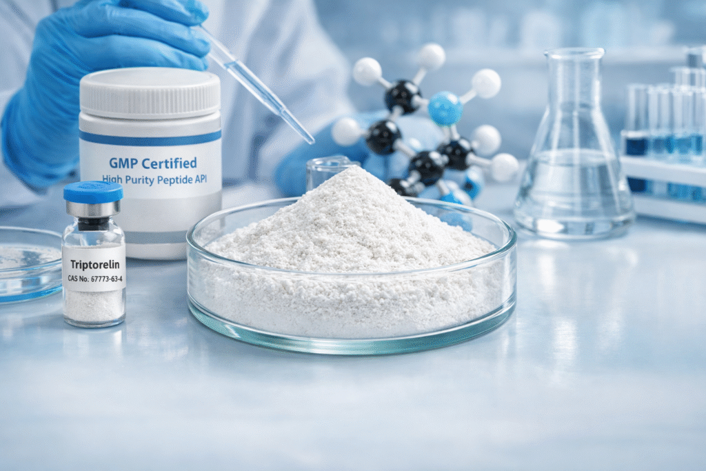 Triptorelin Peptide API Raw Powder