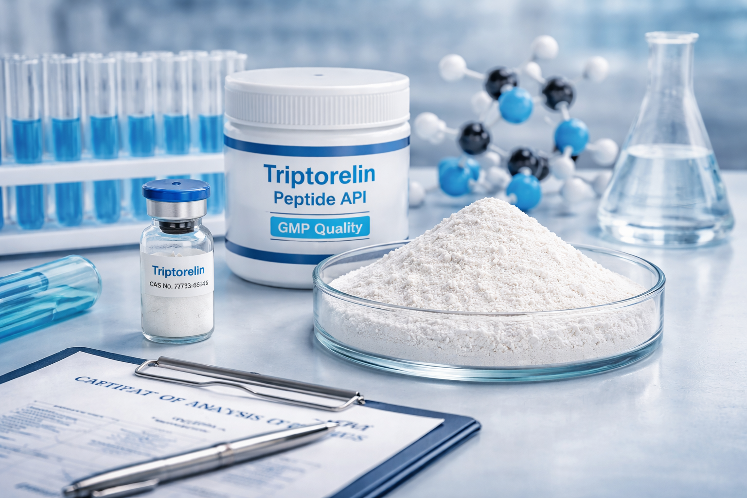 Triptorelin Peptide API Raw Powder