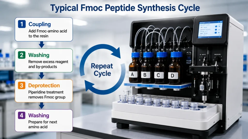 Fmoc vs Boc peptide synthesis