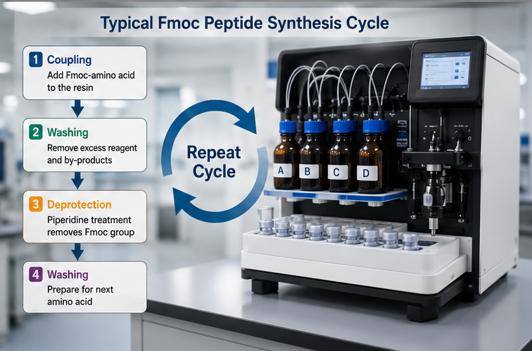 Fmoc vs Boc peptide synthesis