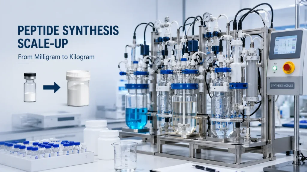 peptide synthesis scale up