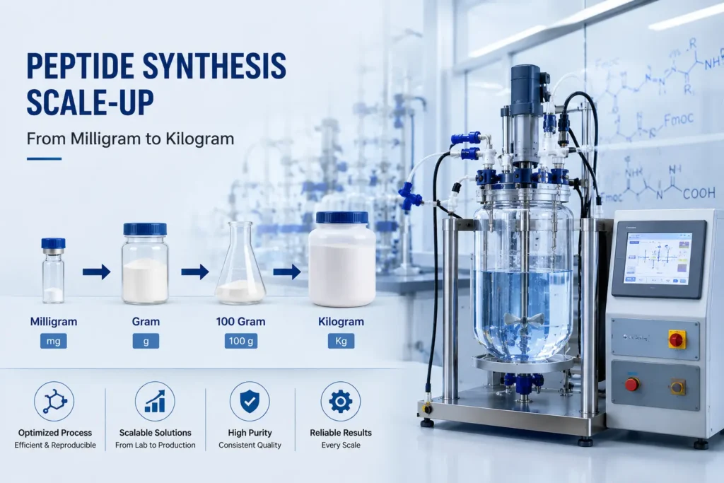 peptide synthesis scale up