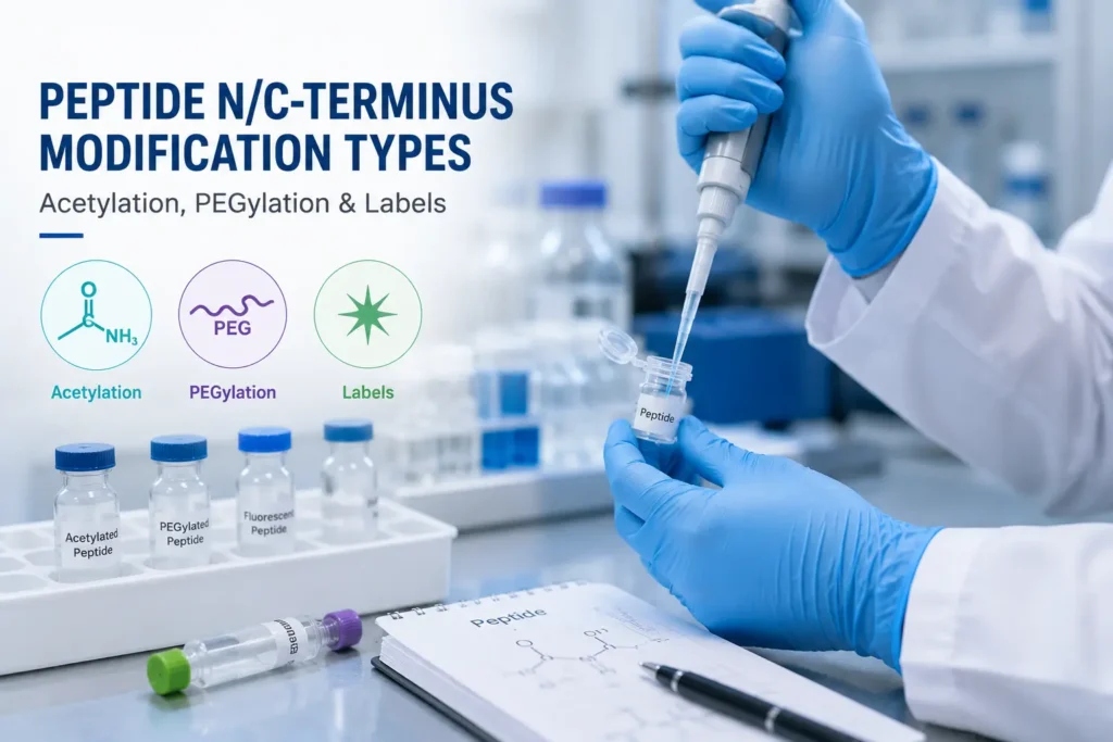 peptide modification types