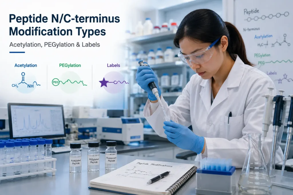 peptide modification types