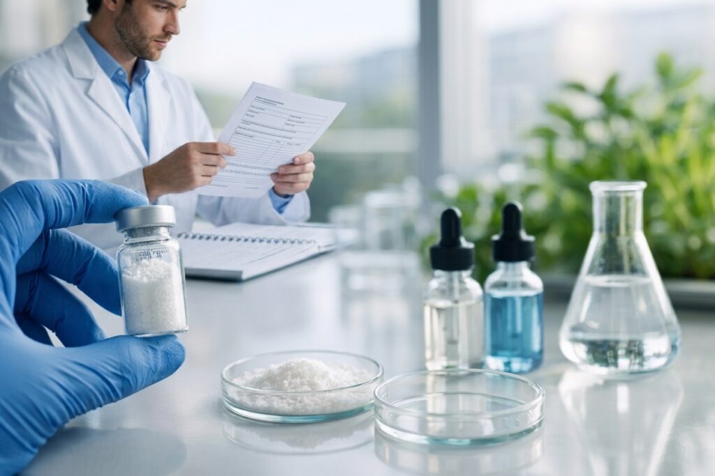 peptide purity by HPLC